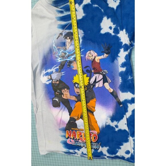 Naruto Shippuden Tie Dye T-Shirt Size Small Anime Graphic Tee C-Life 2002/2007 - Picture 11 of 12